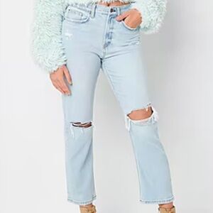 Arizona Highest Rise Straight Leg Jeans